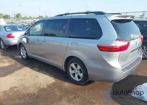 2015 Toyota Sienna Le 8 Passenger из США, поврежденный, VIN 5TDKK3DC2FS674908